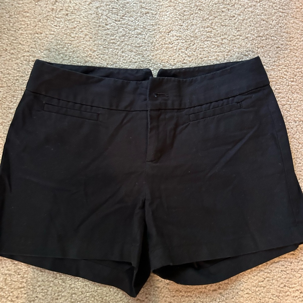 Banana Republic Factory High Waist Black Shorts
